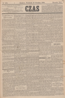 Czas. R.41, Ner 288 (16 grudnia 1888)