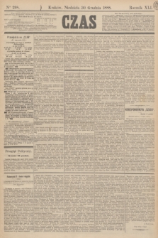 Czas. R.41, Ner 298 (30 grudnia 1888)