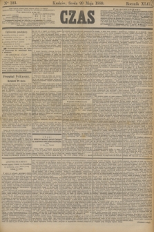 Czas. R.42, Ner 123 (29 maja 1889)