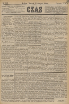 Czas. R.42, Ner 195 (27 sierpnia 1889)