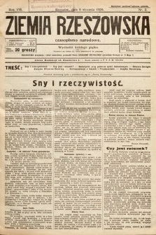 Ziemia Rzeszowska : czasopismo narodowe. 1926, nr 2