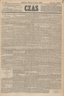 Czas. R.43, Ner 112 (17 maja 1890)