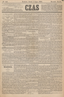 Czas. R.43, Ner 149 (2 lipca 1890)