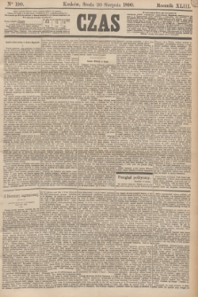 Czas. R.43, Ner 190 (20 sierpnia 1890)