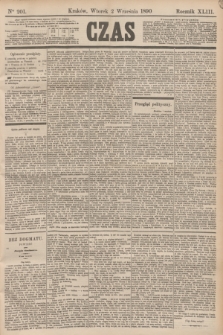 Czas. R.43, Ner 201 (2 września 1890)