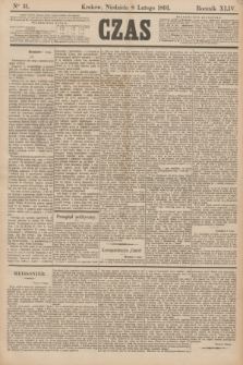 Czas. R.44, Ner 31 (8 lutego 1891)