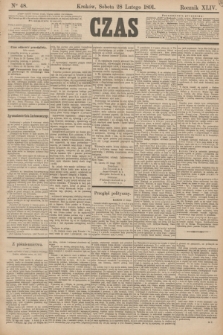 Czas. R.44, Ner 48 (28 lutego 1891)