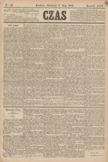 Czas. R.44, Ner 111 (17 maja 1891)