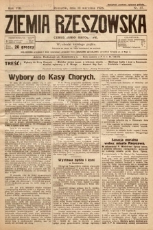 Ziemia Rzeszowska : czasopismo narodowe. 1926, nr 37