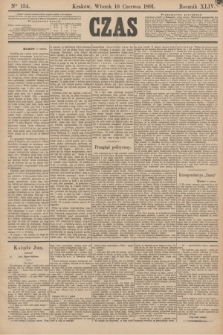 Czas. R.44, Ner 134 (16 czerwca 1891)