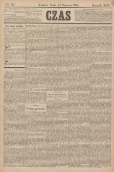 Czas. R.44, Ner 141 (24 czerwca 1891)