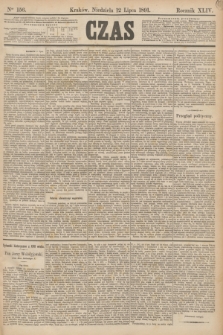 Czas. R.44, Ner 156 (12 lipca 1891)