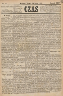 Czas. R.44, Ner 157 (14 lipca 1891)