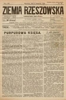 Ziemia Rzeszowska : czasopismo narodowe. 1926, nr 45
