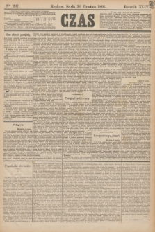 Czas. R.44, Ner 297 (30 grudnia 1891)