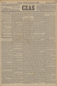 Czas. R.45, Ner 78 (5 kwietnia 1892)