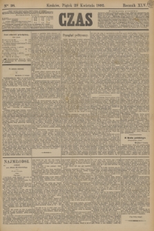 Czas. R.45, Ner 98 (29 kwietnia 1892) + dod.