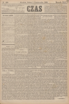 Czas. R.45, Ner 225 (1 października 1892)