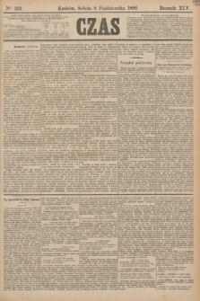Czas. R.45, Ner 231 (8 października 1892)