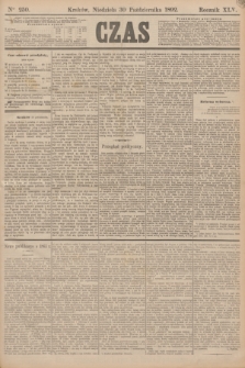 Czas. R.45, Ner 250 (30 października 1892)