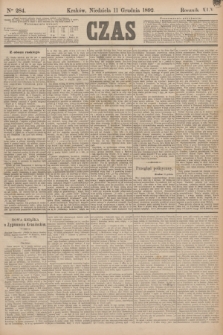 Czas. R.45, Ner 284 (11 grudnia 1892)