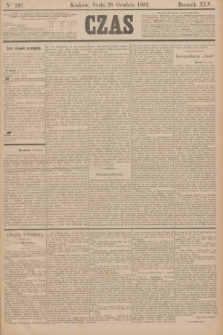 Czas. R.45, Ner 297 (28 grudnia 1892)