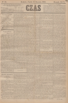 Czas. R.46, Ner 22 (27 stycznia 1893)