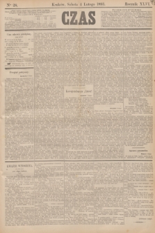 Czas. R.46, Ner 28 (4 lutego 1893)