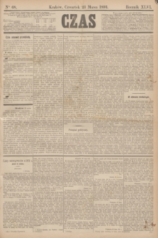 Czas. R.46, Ner 68 (23 marca 1893)