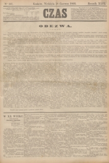 Czas. R.46, Ner 137 (18 czerwca 1893)