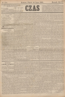 Czas. R.46, Ner 170 (28 lipca 1893)