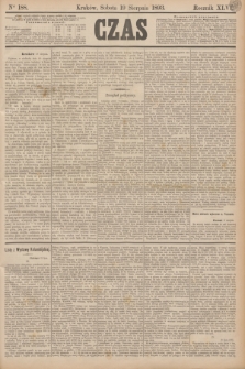 Czas. R.46, Ner 188 (19 sierpnia 1893)