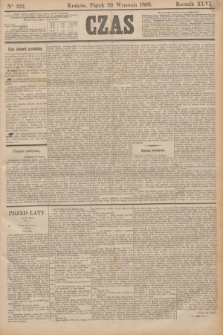 Czas. R.46, Ner 222 (29 września 1893)