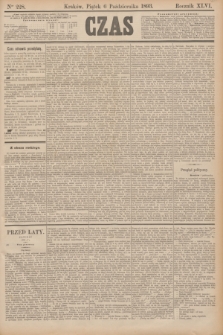 Czas. R.46, Ner 228 (6 października 1893)