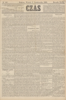 Czas. R.46, Ner 237 (17 października 1893)