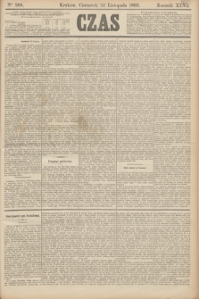 Czas. R.46, Ner 268 (23 listopada 1893)