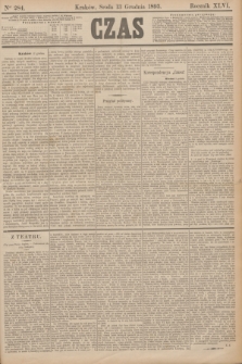 Czas. R.46, Ner 284 (13 grudnia 1893)