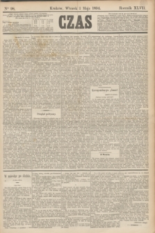 Czas. R.47, Ner 98 (1 maja 1894)