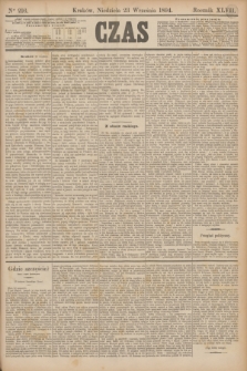 Czas. R.47, Ner 216 (23 września 1894)