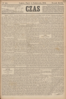 Czas. R.47, Ner 232 (12 października 1894)