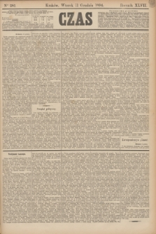 Czas. R.47, Ner 281 (11 grudnia 1894)