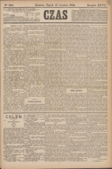 Czas. R.47, Ner 290 (21 grudnia 1894)