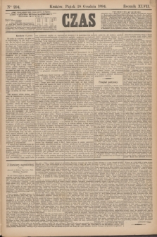 Czas. R.47, Ner 294 (28 grudnia 1894)