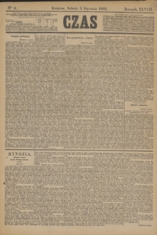 Czas. R.48, Ner 4 (5 stycznia 1895)