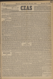 Czas. R.48, Ner 20 (24 stycznia 1895)