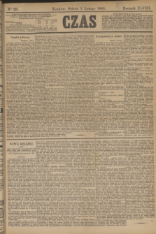 Czas. R.48, Ner 28 (2 lutego 1895)