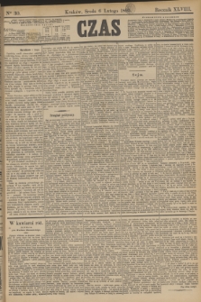 Czas. R.48, Ner 30 (6 lutego 1895)