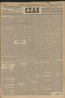 Czas. R.48, Ner 98 (28 kwietnia 1895)