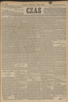 Czas. R.48, Ner 105 (7 maja 1895)