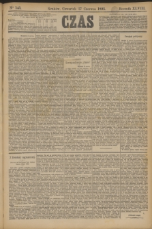 Czas. R.48, Ner 145 (27 czerwca 1895)